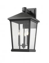 ECOM Only 568XL-BK - 3 Light Outdoor Wall Light