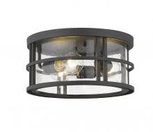 ECOM Only 570F-BK - 3 Light Outdoor Flush Mount