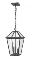 ECOM Only 579CHB-ORB - 3 Light Outdoor Chain Mount Ceiling Fixture