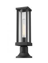 ECOM Only 586PHMR-553PM-BK - 1 Light Outdoor Pier Mounted Fixture