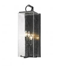 ECOM Only 592B-BK - 3 Light Outdoor Wall Light