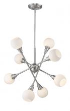 ECOM Only 616-8C-BN-LED - 8 Light Chandelier