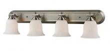 ECOM Only 704-4V-BN - 4 Light Vanity