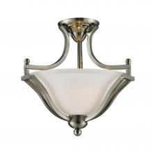 ECOM Only 704SF-BN - 2 Light Semi Flush Mount