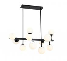 ECOM Only 730-11L-MB - 11 Light Linear Chandelier