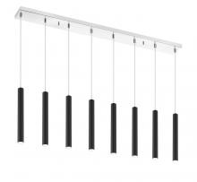 ECOM Only 917MP12-MB-LED-8LCH - 8 Light Linear Chandelier