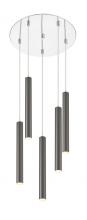 ECOM Only 917MP12-PBL-LED-5RCH - 5 Light Chandelier