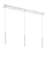 ECOM Only 917MP12-WH-LED-3LCH - 3 Light Linear Chandelier