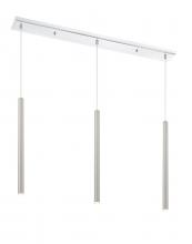 ECOM Only 917MP24-BN-LED-3LCH - 3 Light Linear Chandelier