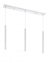 ECOM Only 917MP24-CH-LED-3LCH - 3 Light Linear Chandelier