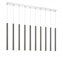 ECOM Only 917MP24PBL-LED-10LCH - 10 Light Linear Chandelier