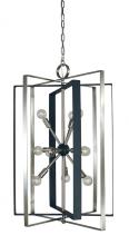 Framburg Limited Editions F-L1091 BN/MBLACK - 11-Light Brushed Nickel/Matte Black Interstellar Chandelier