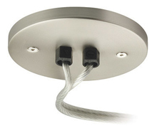 Stone Lighting CSCPSFTSN - Single Feed Remote Canopy Soft Feeder Connector Satin Nickel