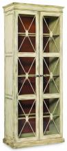 Hooker Furniture 3002-50002 - Two-Door Thin Display Cabinet - Dune