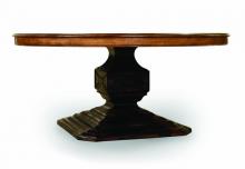 Hooker Furniture 3005-75303 - 68" Round Dining Table Ebony & Drift