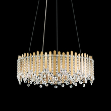 Schonbek 1870 MX8343N-301S - Chatter 12 Light 120V Pendant in Gold Mirror with Crystals from Swarovski®