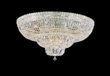 Schonbek 1870 5898-211O - Petit Crystal Deluxe 21 Light 120V Semi-Flush Mount in Aurelia with Optic Crystal