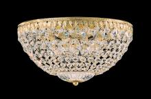 Schonbek 1870 1562-211O - Petit Crystal 5 Light 120V Flush Mount in Aurelia with Optic Crystal