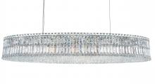 Schonbek 1870 6680R - Plaza 24 Light 120V Pendant in Polished Stainless Steel with Radiance Crystal