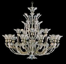 Schonbek 1870 7864-22R - Rivendell 16 Light 120V Chandelier in Heirloom Gold with Radiance Crystal