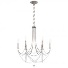 Schonbek 1870 RJ1006N-22O - Verdana 6 Light 120V Chandelier in Heirloom Gold with Optic Crystal