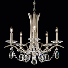 Schonbek 1870 VA8355N-22H - Vesca 5 Light 120V Chandelier in Heirloom Gold with Heritage Handcut Crystal