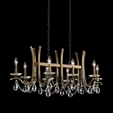 Schonbek 1870 VA8435N-22R - Vesca 8 Light 120V Chandelier in Heirloom Gold with Radiance Crystal