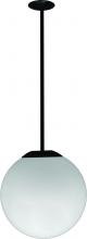 Dabmar D7506-24-B - 13" CEILING GLOBE FIX 24" DROP 26W DL-S26-GU24 120V