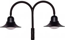 Dabmar GM605-B - DROP LIGHT POST TOP LIGHT FIX 2 X 60W LED 120-277V