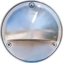 Dabmar LV605-SS - Cast Aluminum Surface Mount Hooded Brick/Step/Wall/Deck Light