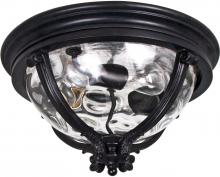 Maxim 41420WGBK - Camden VX-Outdoor Flush Mount