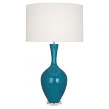 Robert Abbey PC980 - Peacock Audrey Table Lamp