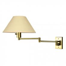 WPT Design ImagoPared-BR - Imago Pared - Swing Arm Sconce - Polished Brass