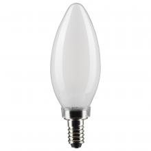 Satco Products Inc. S21271 - 4 Watt B11 LED; Frost; Candelabra base; 90 CRI; 4000K; 120 Volt