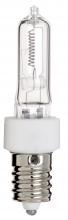 Satco Products Inc. S3133 - 150 Watt; Halogen; T4 1/2; Clear; 2000 Average rated hours; 2700 Lumens; European base; 120 Volt