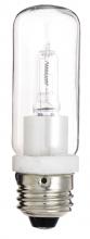 Satco Products Inc. S3473 - 100 Watt; Halogen; T10; Clear; 2000 Average rated Hours; 1500 Lumens; Medium base; 120 Volt; Carded