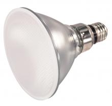 Satco Products Inc. S4105 - 45 Watt; Halogen; PAR38; Frosted; 2500 Average rated Hours; 465 Lumens; Medium Skirted base; 120