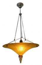 Oggetti Luce 69-500 - BODRUM SUSPENSION, AMBER, COP,BLK,SL