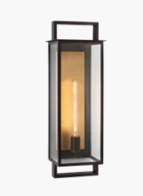 Visual Comfort & Co. Signature Collection S 2197AI-CG - Halle Large Narrow Wall Lantern