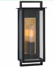 Visual Comfort & Co. Signature Collection S 2195AI-CG - Halle Small Narrow Wall Lantern