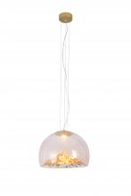 Bethel International DLS16P15G - Single Pendant Lighting Gold