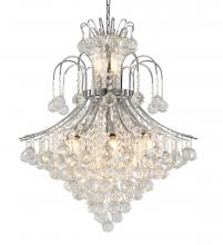 Bethel International LA45C31CH - Chandelier  Metal & Crystal