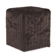 Howard Elliott 128-285 - Howard Elliott Mink Brown Universal Cube Ottoman