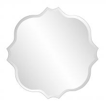 Howard Elliott 36009 - Scalloped Frameless Mirror