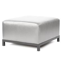 Howard Elliott 902-770 - Howard Elliott Luxe Mercury Axis Ottoman Slipcover