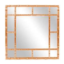 Howard Elliott 92120O - Bamboo Mirror - Glossy Orange