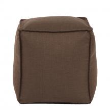 Howard Elliott 873-202 - Square Pouf Sterling Chocolate