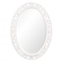 Howard Elliott 2123W - Suzanne Mirror - Glossy White