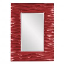 Howard Elliott 56042R - Zenith Mirror - Glossy Red