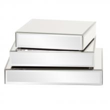 Howard Elliott 11140 - Square Mirrored Display Platforms - set of 3